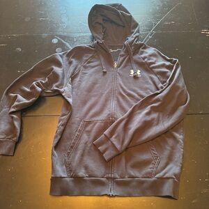 UA Under Armour Full Zip Hooded Sweatshirt